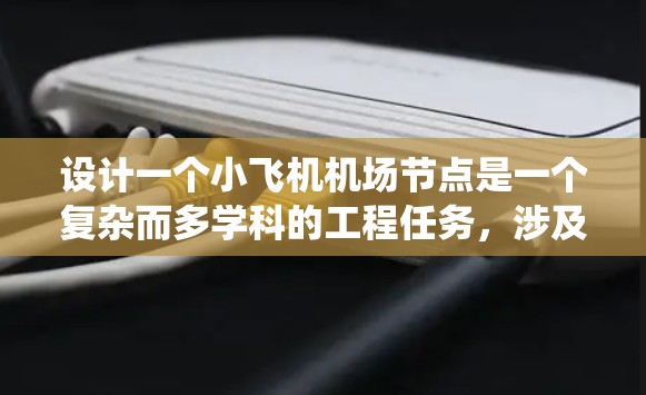 设计一个小飞机机场节点是一个复杂而多学科的工程任务,涉及硬件、软件、网络和系统集成等多个方面。以下是一个详细的设计方案,涵盖各个关键要素 设计一个小飞机机场节点是一个复杂而多学科的工程任务,涉及硬件、软件、网络和系统集成等多个方面。以下是一个详细的设计方案,涵盖各个关键要素
