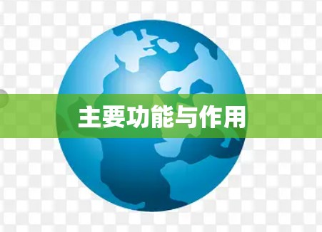 主要功能与作用 主要功能与作用