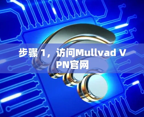 步骤 1,访问Mullvad VPN官网 步骤 1,访问Mullvad VPN官网